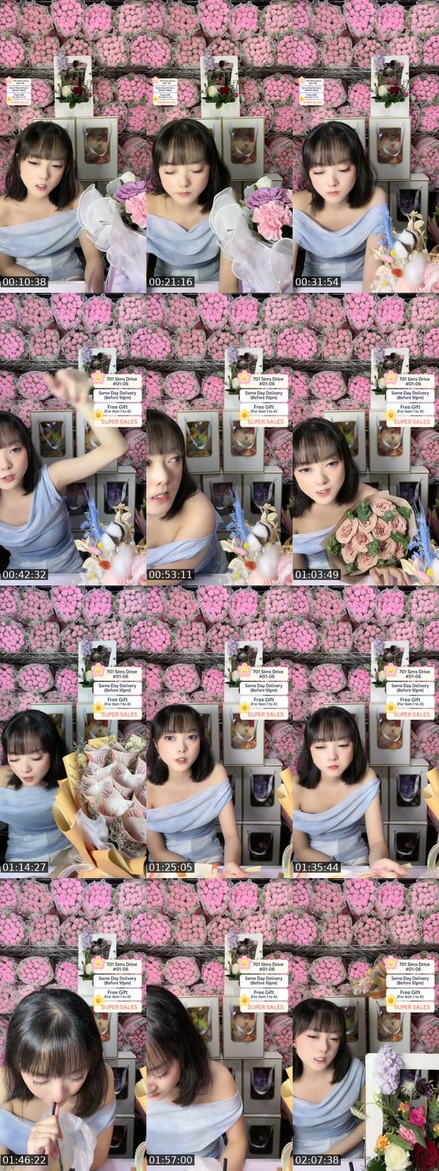 TikTok live: Fresh Flowers Sales by @flowersuppliersg