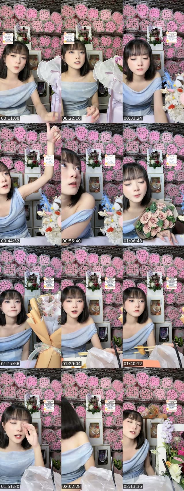 TikTok live: Fresh Flower Sales! by @flowershopsg