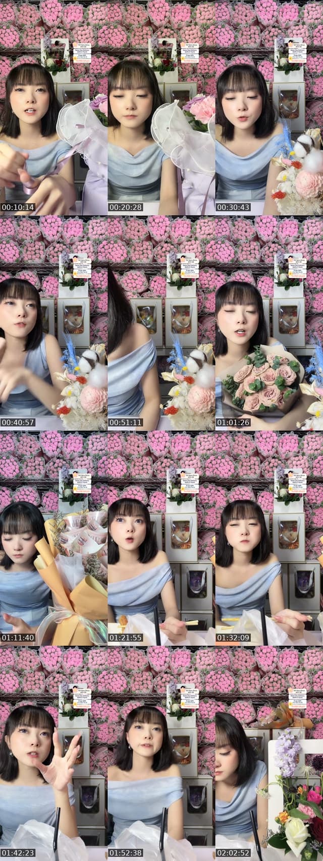 TikTok live: Flower Bouquet Sales by @flowersuppliersingapore