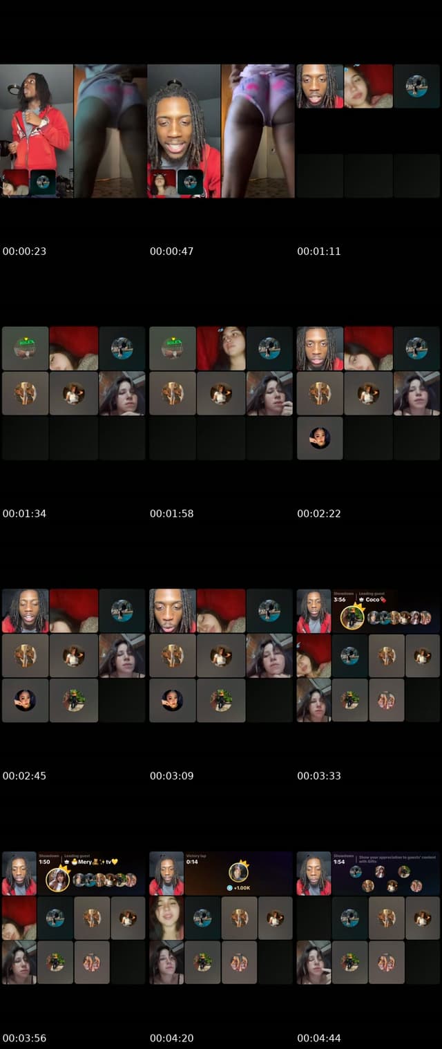 TikTok live: Galaxy buns 18+ by @nadirgotcheddar_