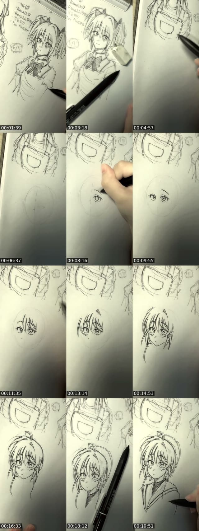 South Korea TikTok live: 그림 お絵描き by @rkcl3