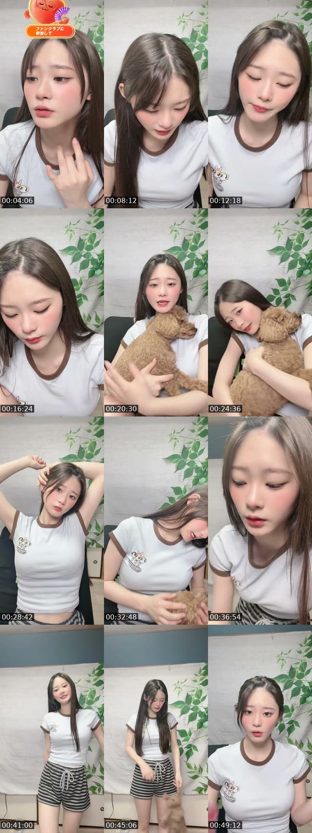 Japan TikTok live: フォロワー10万人ありがとうー‼️ by @luuna1214
