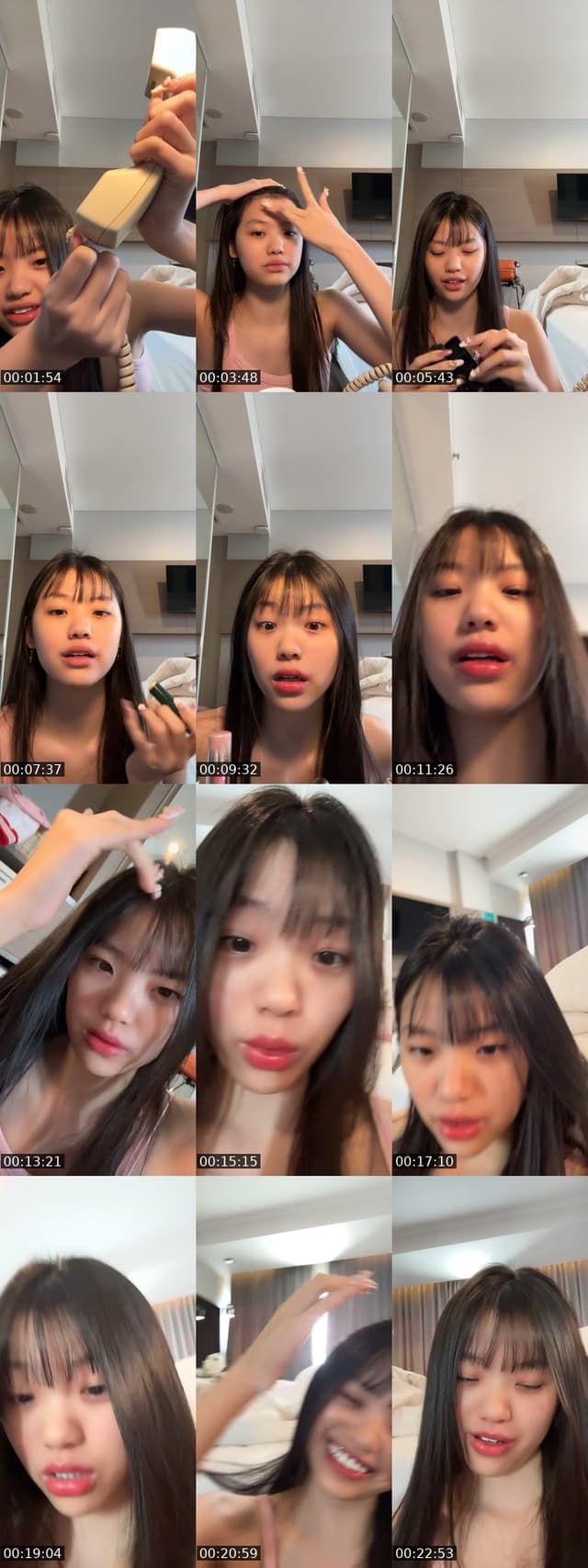 TikTok live: grwm by @vinci.dvinci
