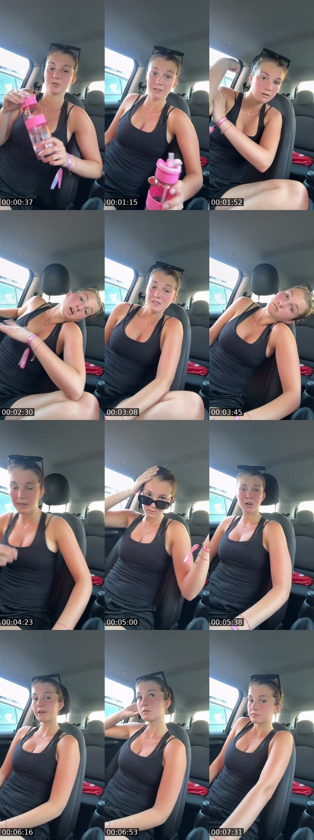 TikTok live: back from gym by @cosima_cassina