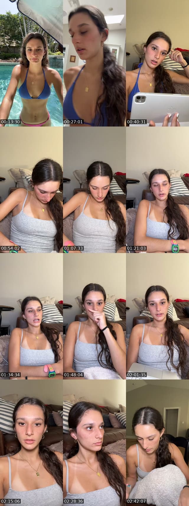 TikTok live: POOL DAY by @sophia.streams1