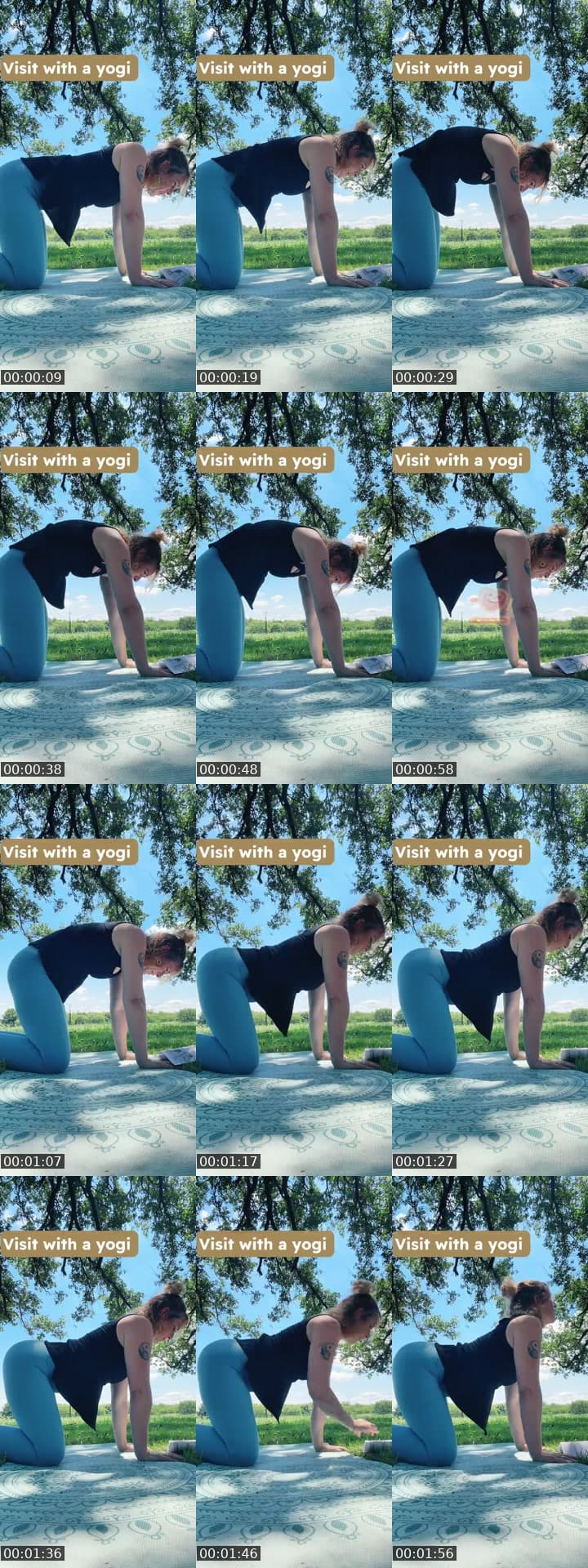 @blisshouseyoga TikTok live stream