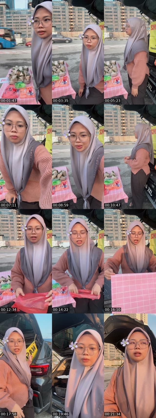 TikTok live: teman jual nasi lemak by @nrlyaya98