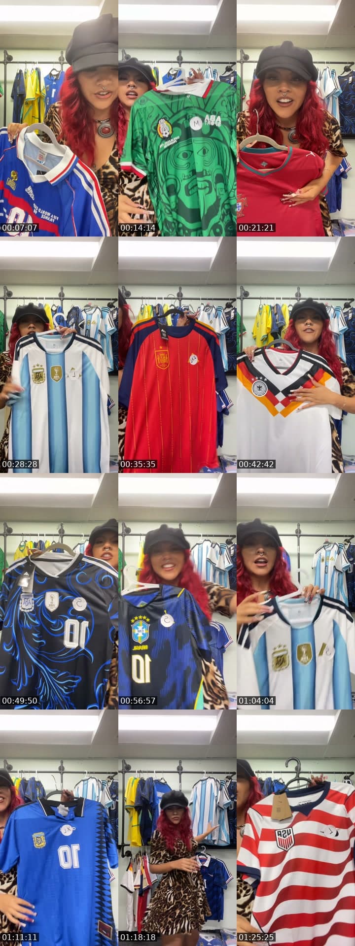 WORLD CUP JERSEYS!!