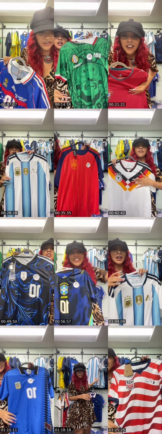 TikTok live: WORLD CUP JERSEYS!! by @gr8_lab