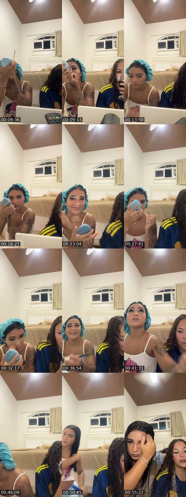 TikTok live: maquiando e papeando by @gleyc01