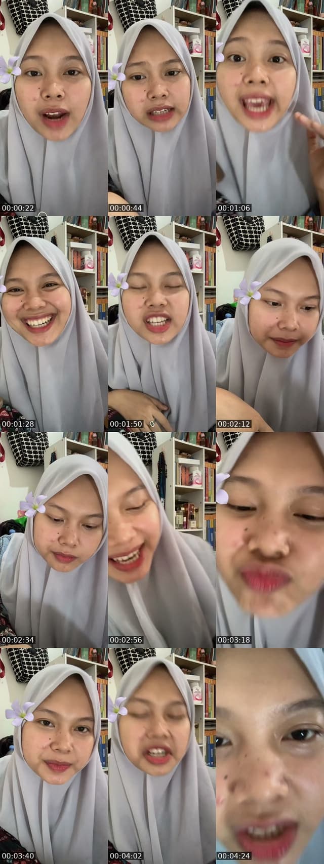 TikTok live: Assalamualaikum abang by @blueyrn24