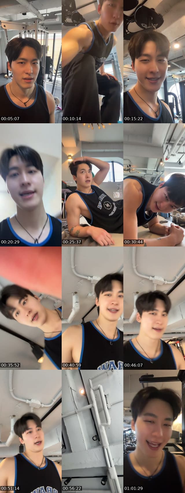 South Korea TikTok live: Workout! by @leehanee212