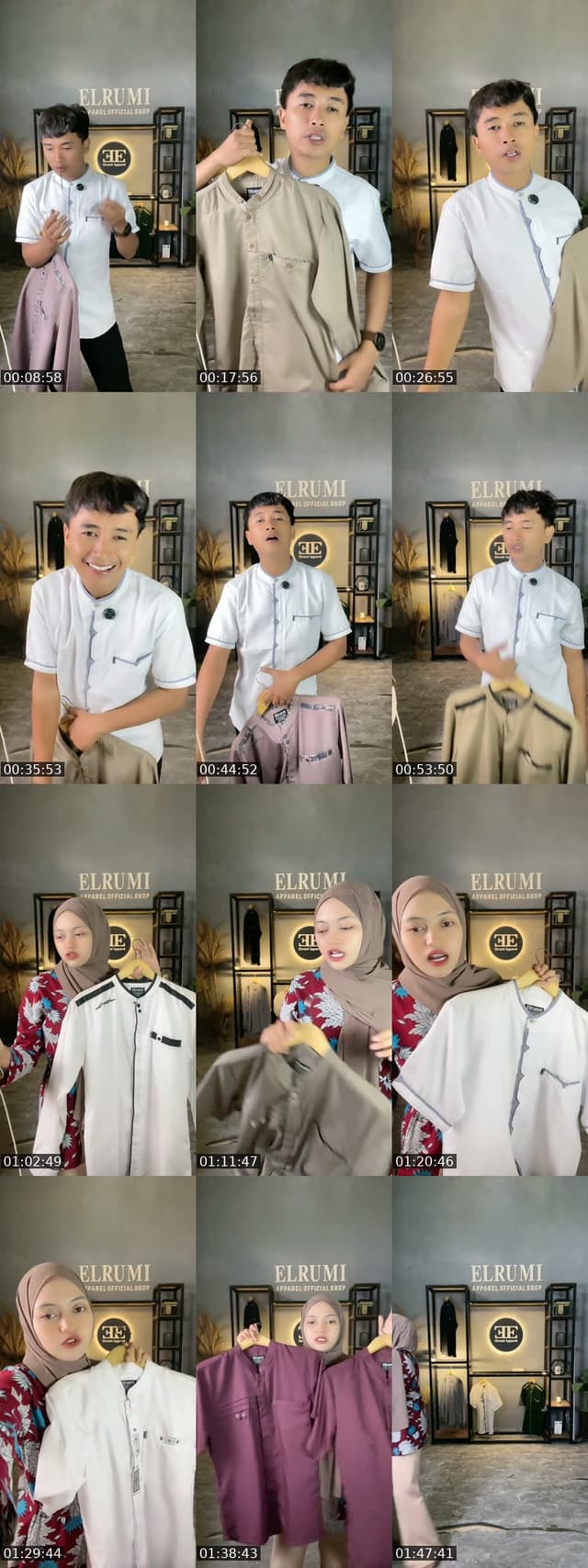 TikTok live: Promo baju koko pria elrumi by @elrumi_apparel_official