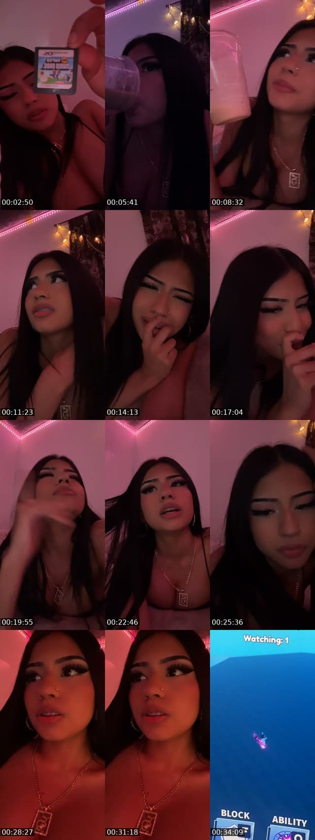 TikTok live: talk to me🤍Galaxy=Follow by @hannnqi