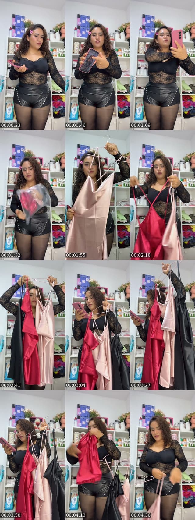 TikTok live: Pijamas lindas 👚🌸🦢 by @janet.cerin