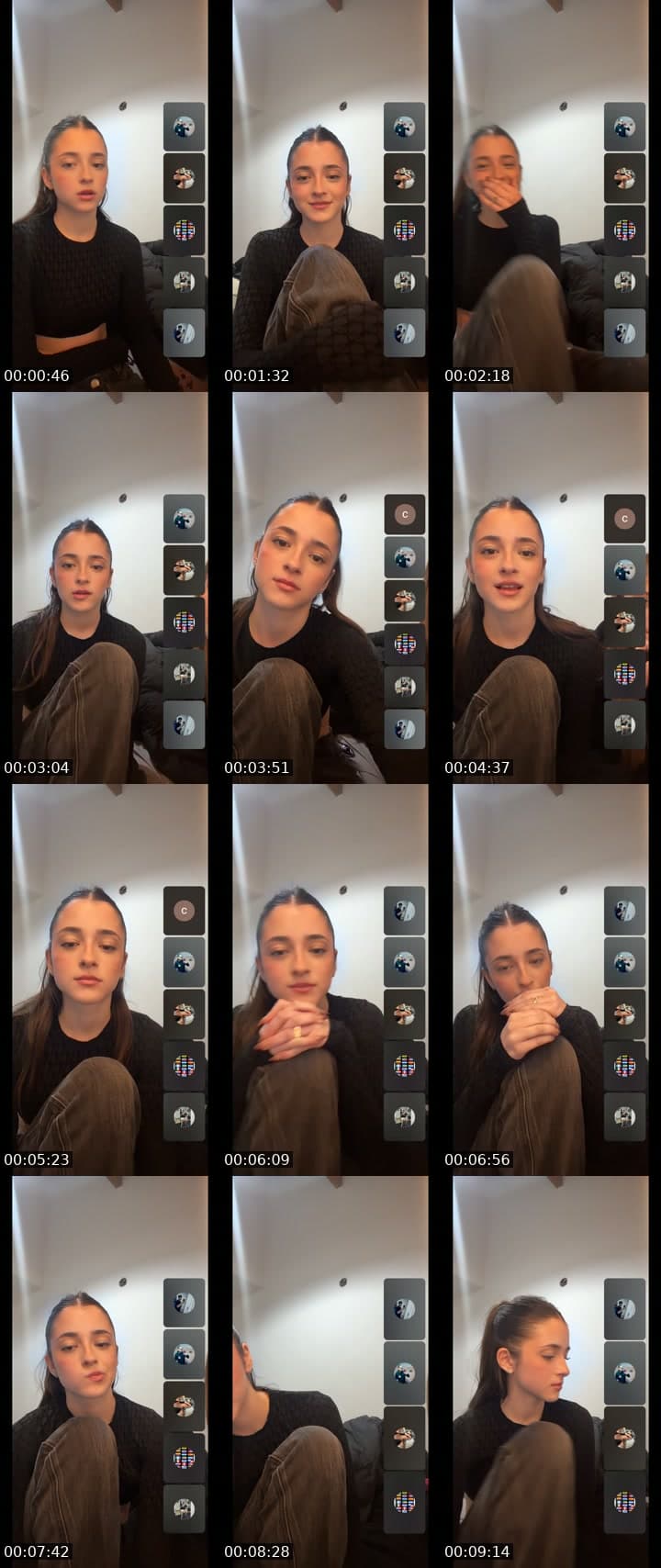 @lulimazzagalli TikTok live stream