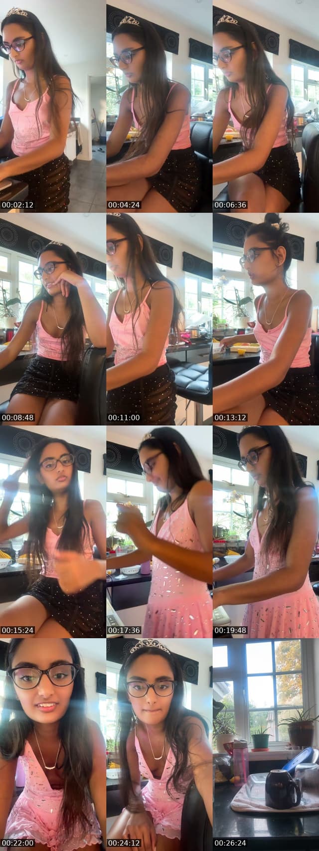 Past TikTok live: Self care night by @anikasworld7