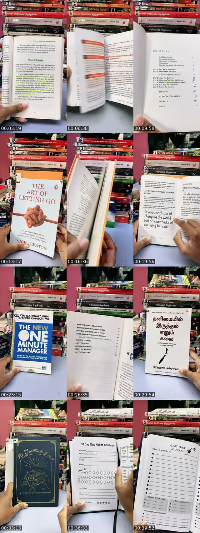 TikTok live: Must Read Books by @uvbooks