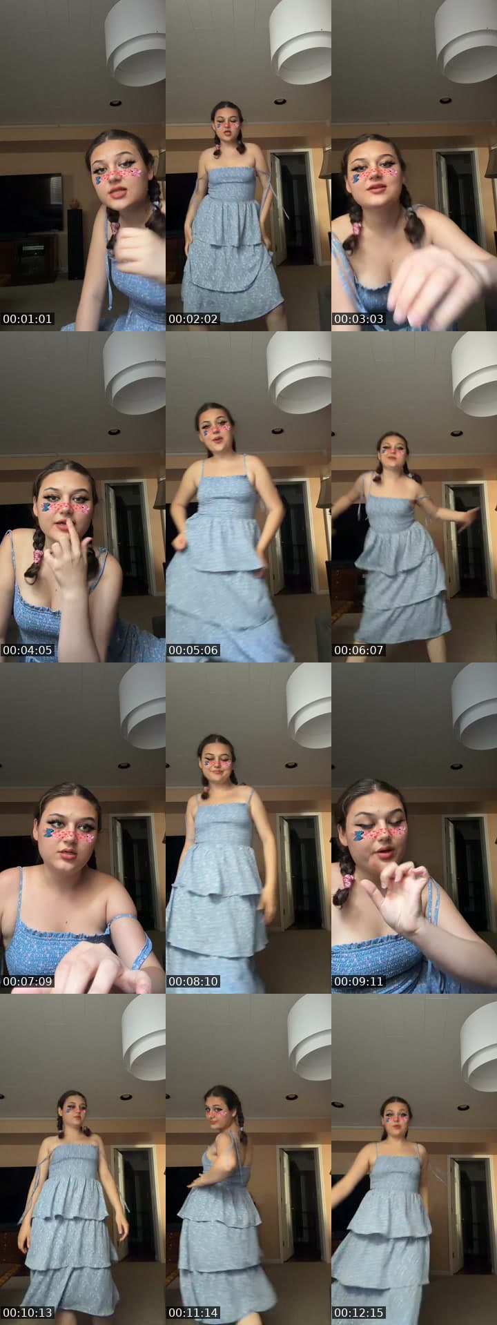 Make up and dancing