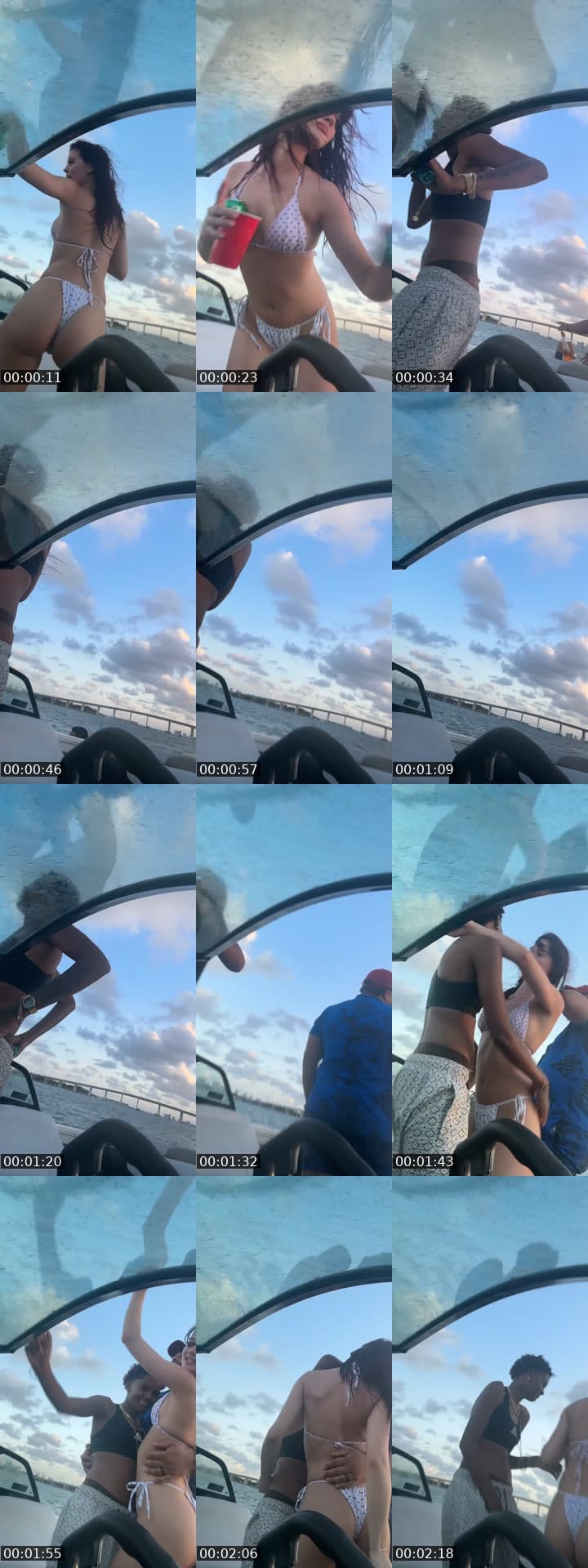 on the boat