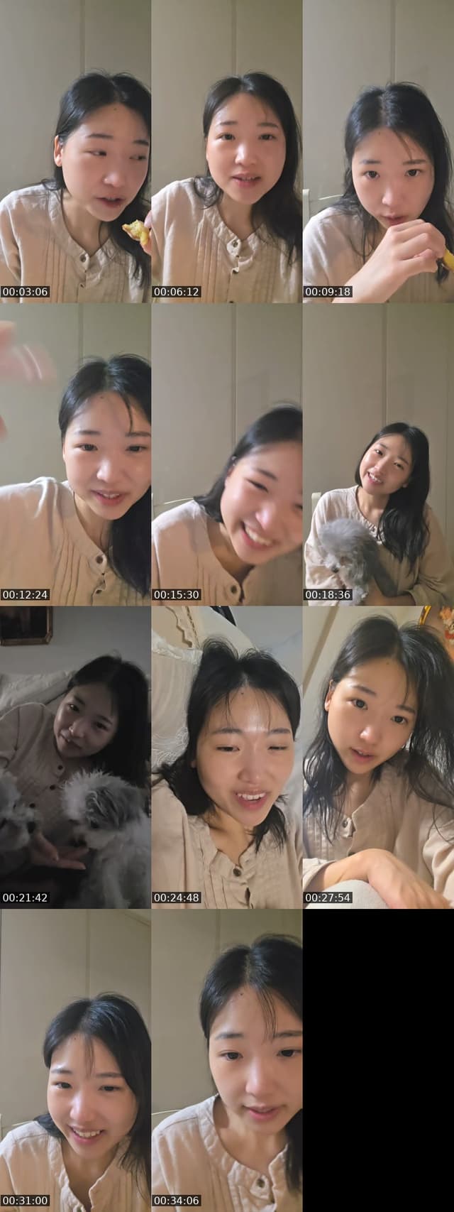 TikTok live: Eating breakfast in dinner time by @choicessmaker