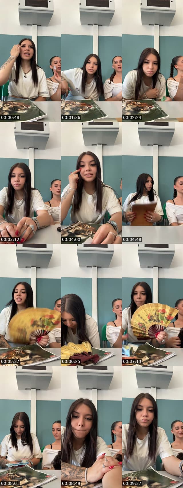 TikTok live: scuola by @caterinaguidii