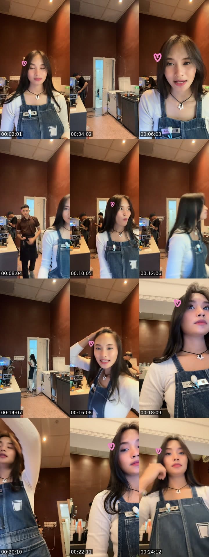 @elvnskmaa TikTok live stream