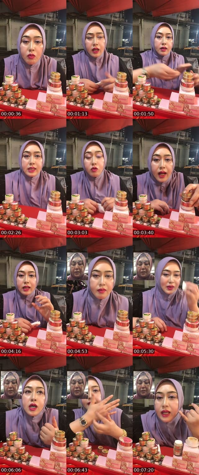 TikTok live: meh bli set rawat muka nga adek by @geesnowwhite_2