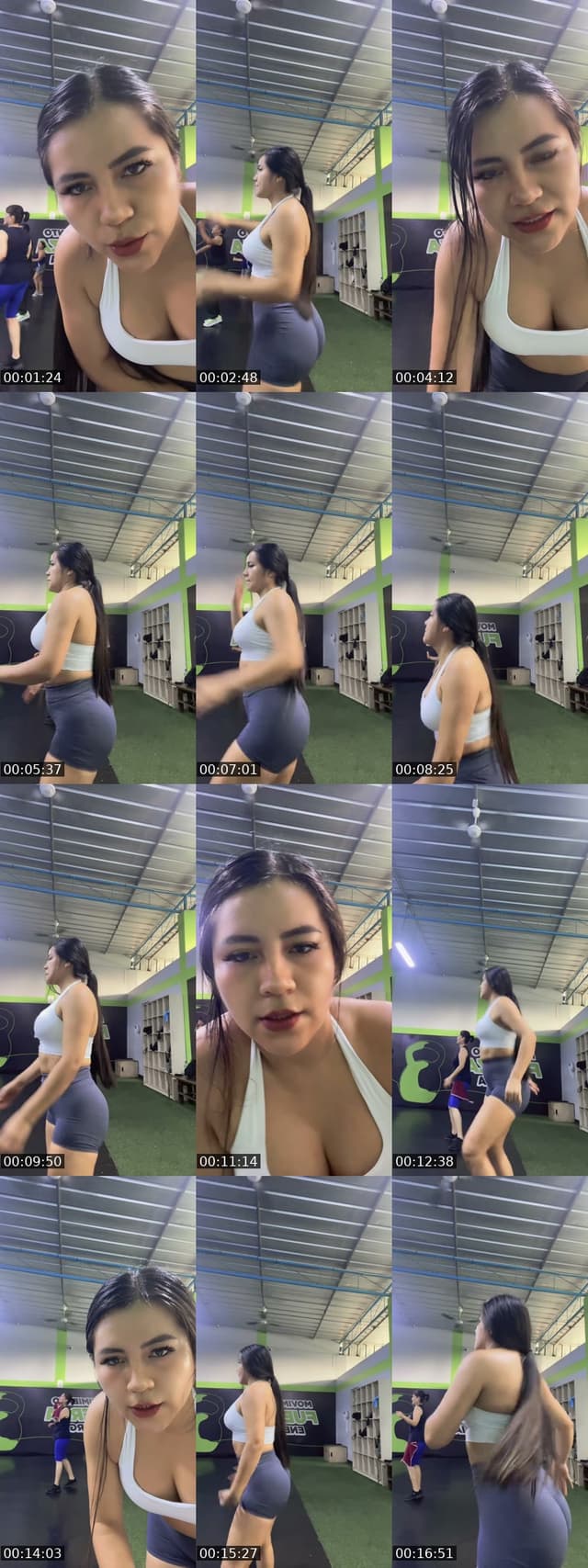 Mexico TikTok live: Baile en el gym by @mashielm28