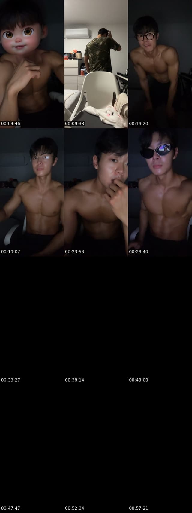 TikTok live: 먹는다. by @_taeback