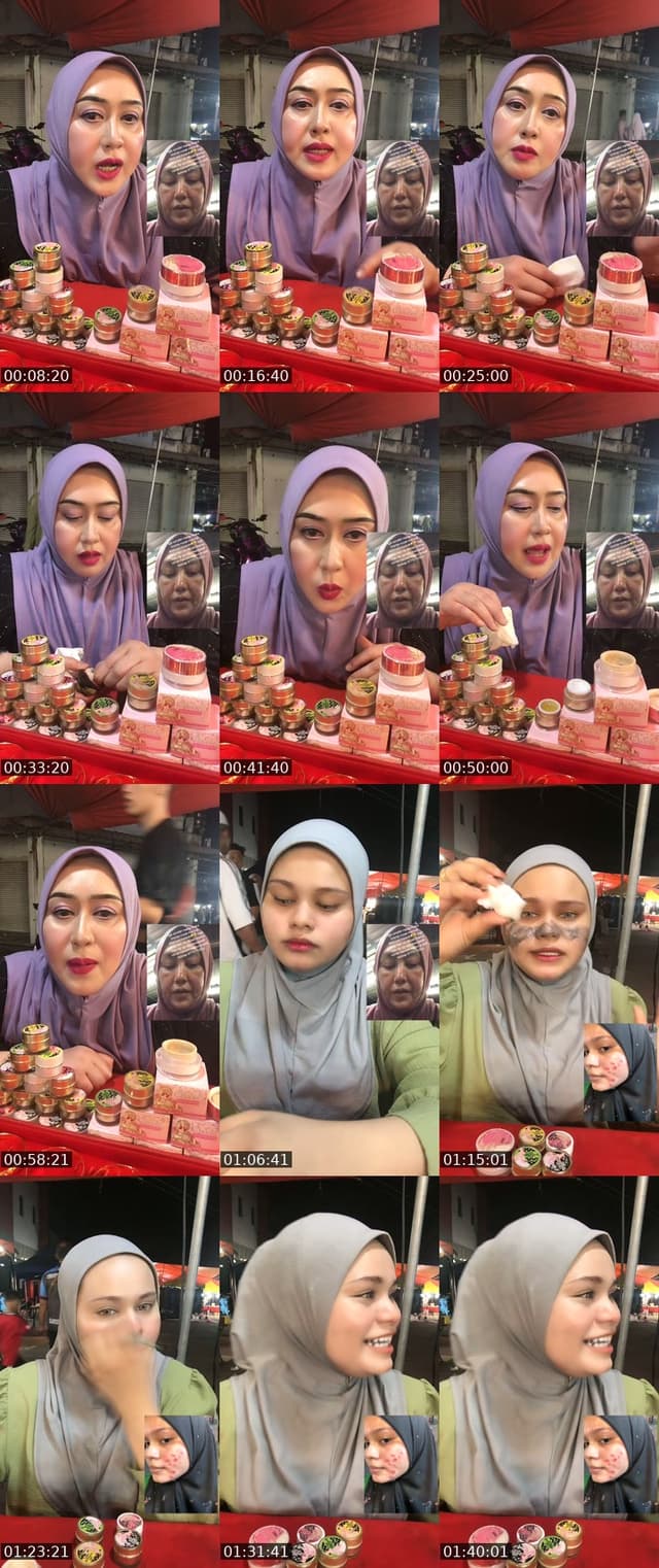 TikTok live: meh bli set rawat muka nga adek by @geesnowwhite_2