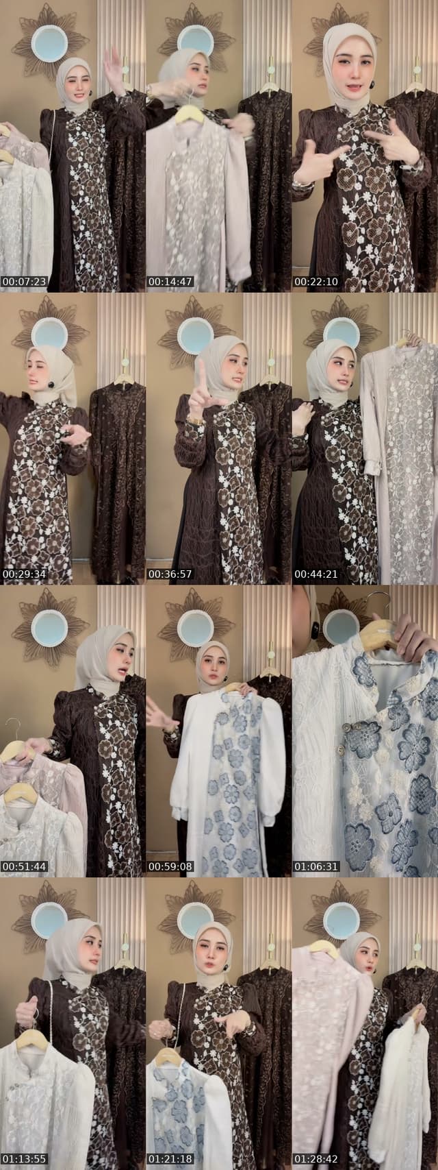 Indonesia TikTok live: DRESS CANTIK DISKON UP TO 50%!! by @lizaaaa_01