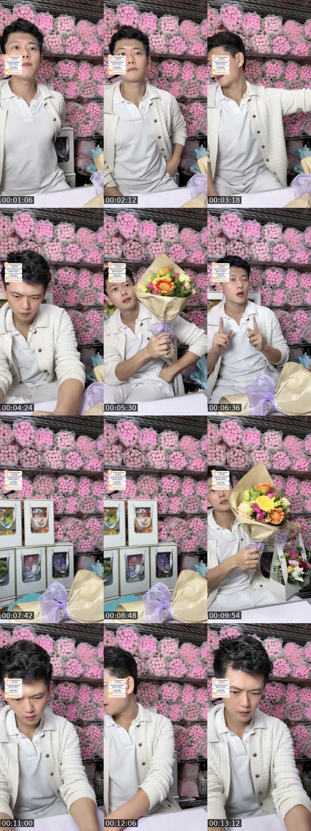 TikTok live: Fresh Flower Sales! by @flowershopsg