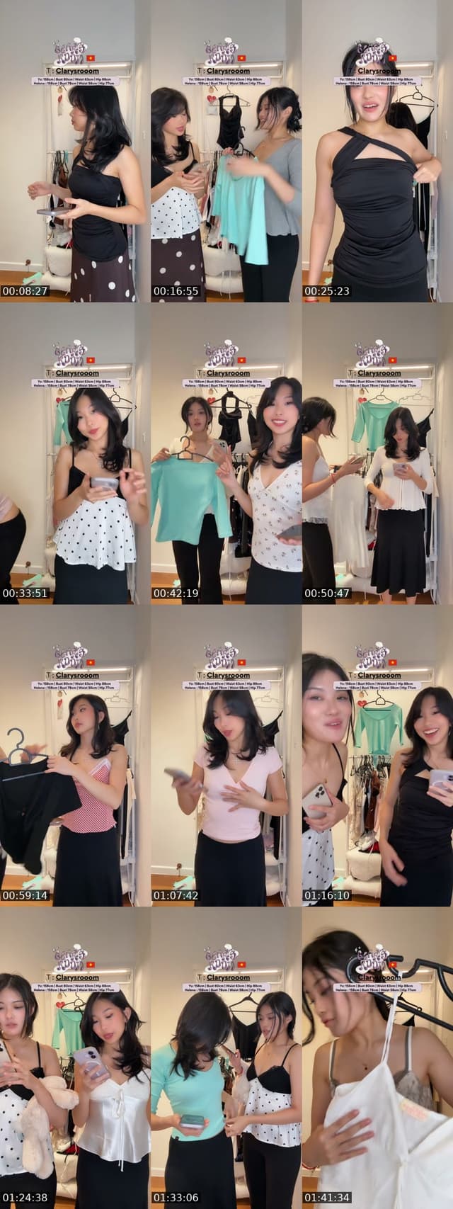 TikTok live: Clarysroom Custom Tailor PO 🇻🇳 by @yingandxuan