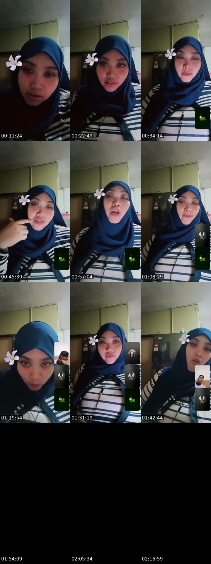 tengok luar pungkok kelabu