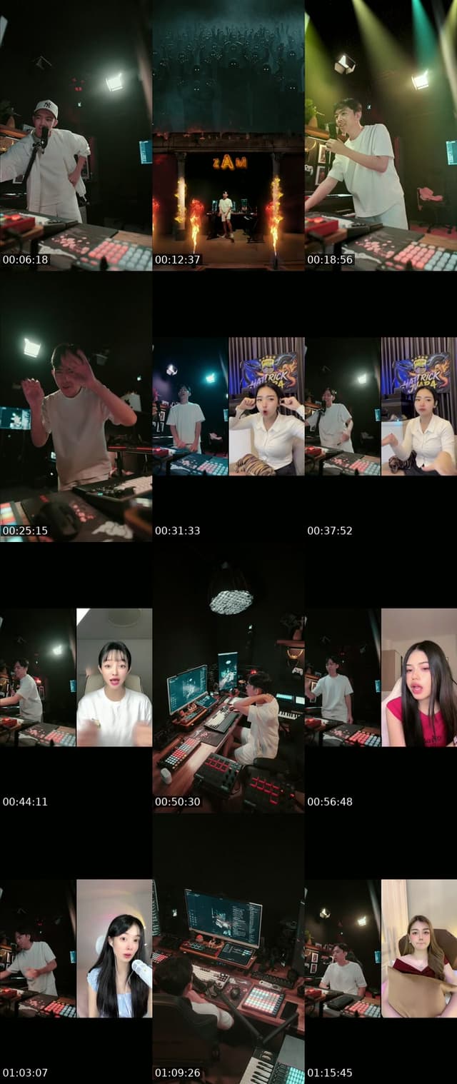 TikTok live: Hallo by @ajizamzami