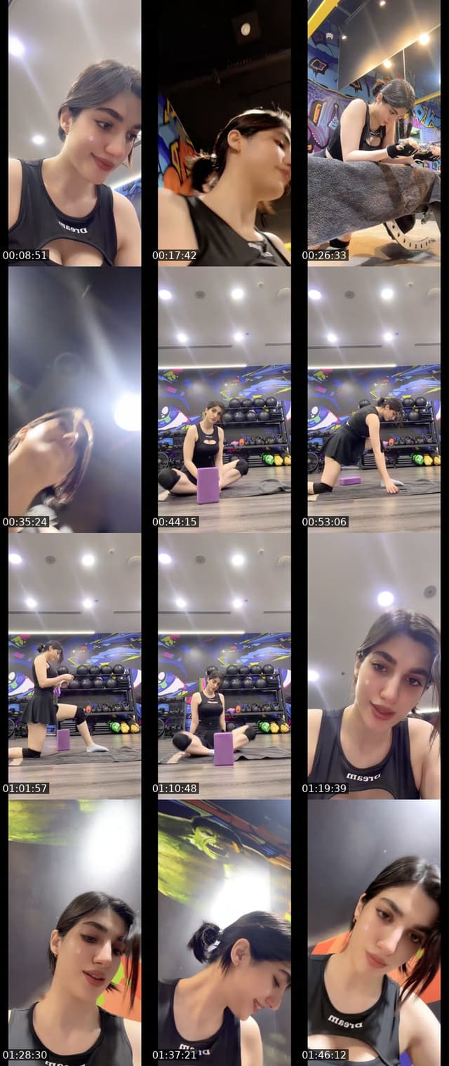 TikTok live: Gym lovers🏋️‍♀️🩵 by @im.swny