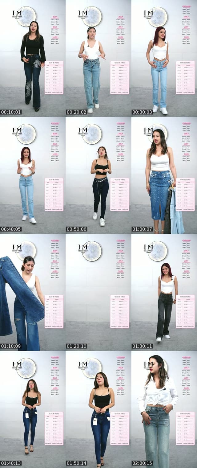 TikTok live: Summer Hot Sale 🌴🔥 by @hellomeet_jeans