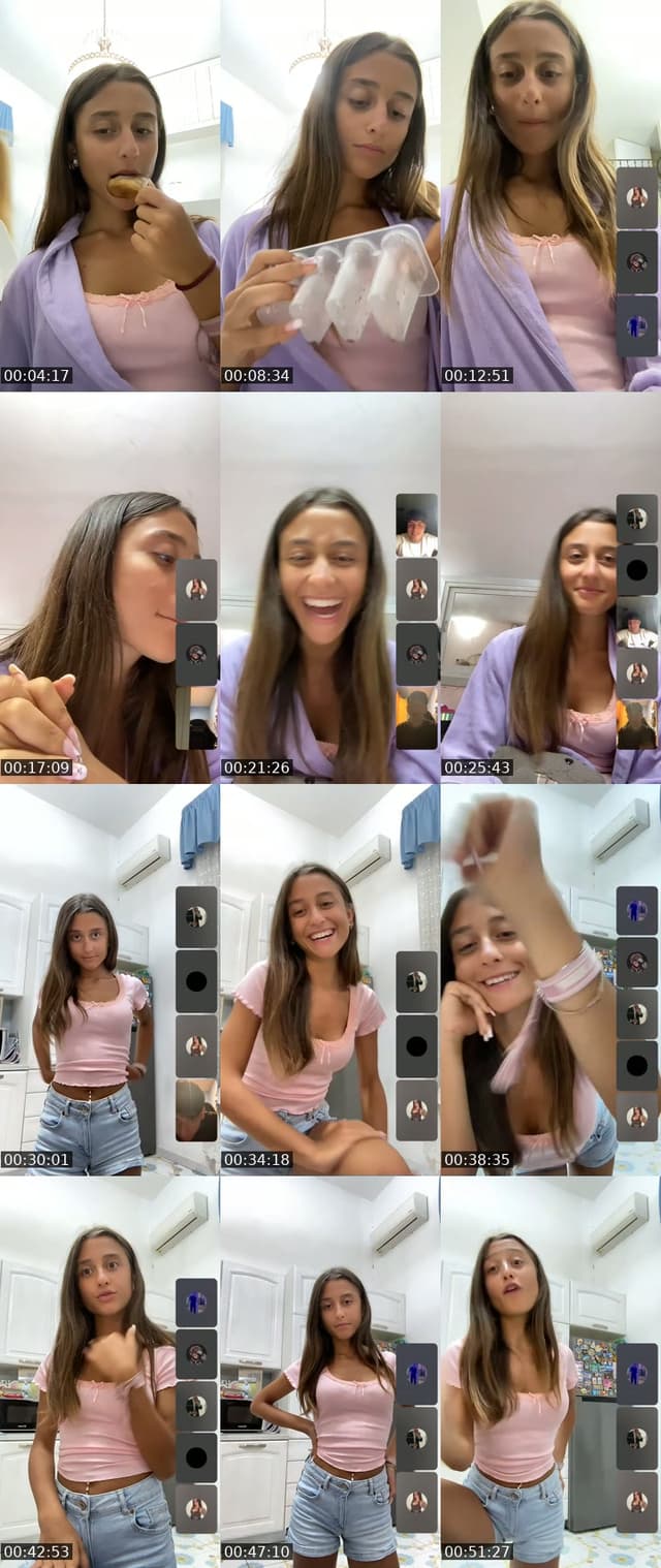 TikTok live: Entrate non guardate da fuoriii by @isabella.mauro