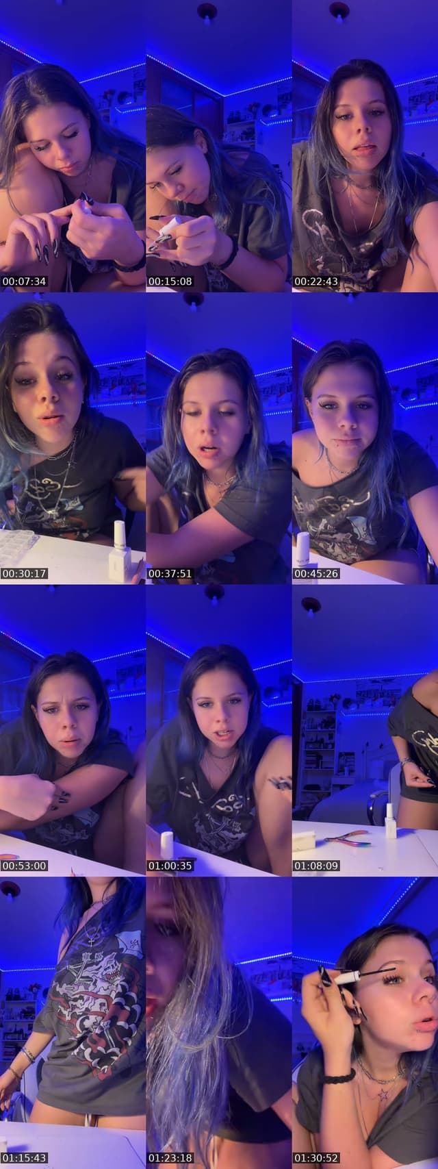 TikTok live: Doing my Nails 💅🏼 by @193meow1722