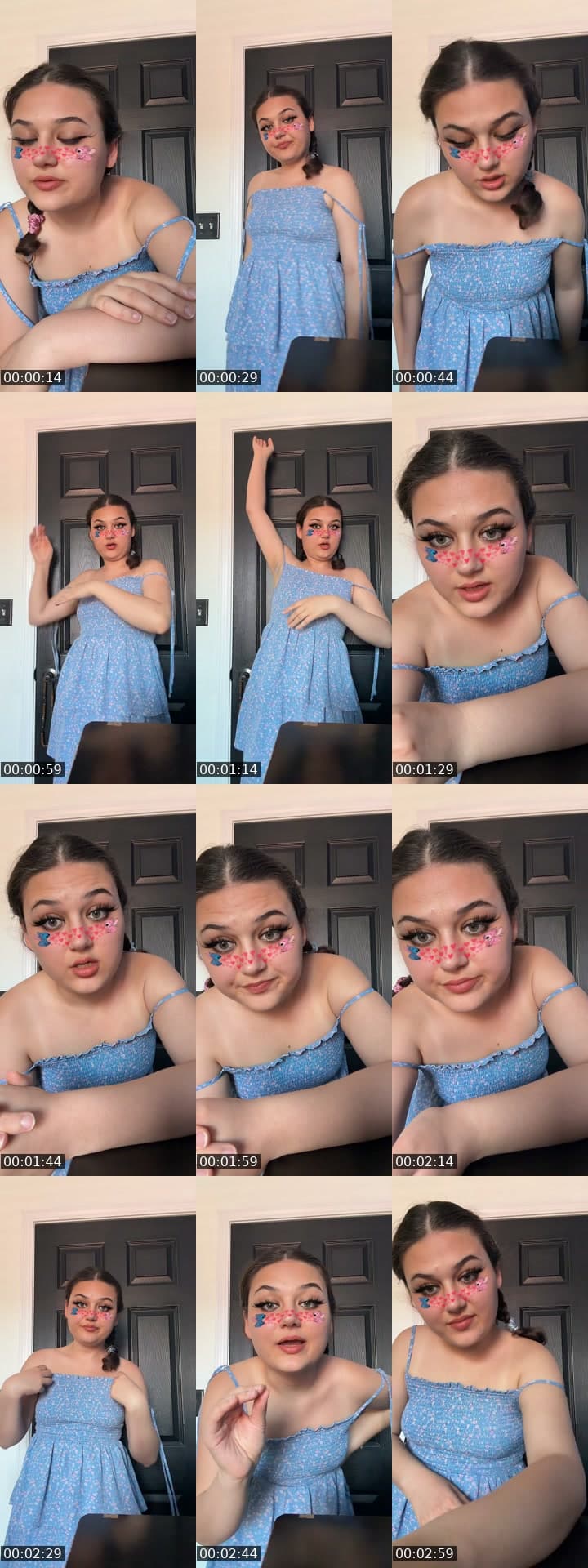 Make up and dancing