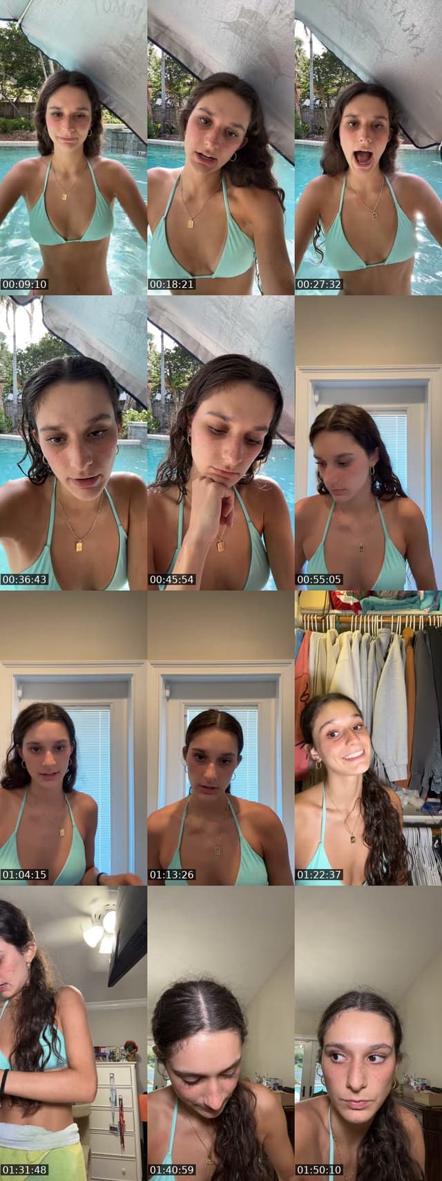 TikTok live: POOL DAY by @sophia.streams1