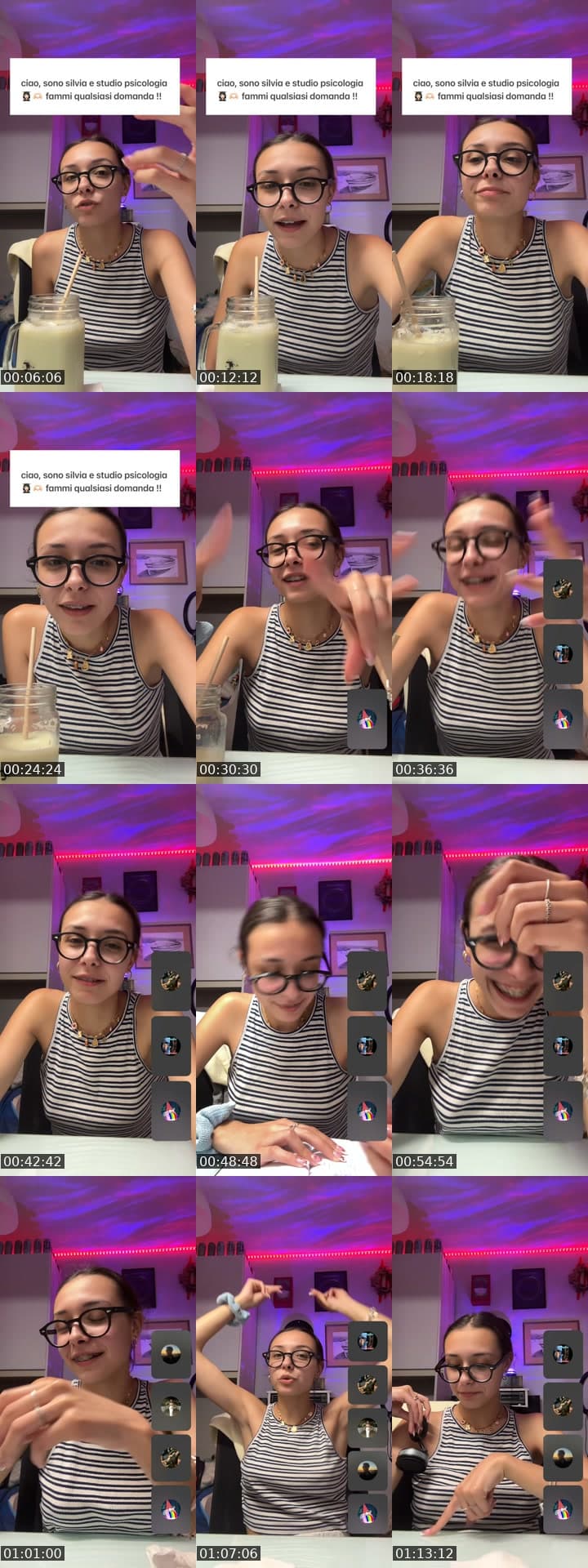 @silviaamongioi TikTok live stream