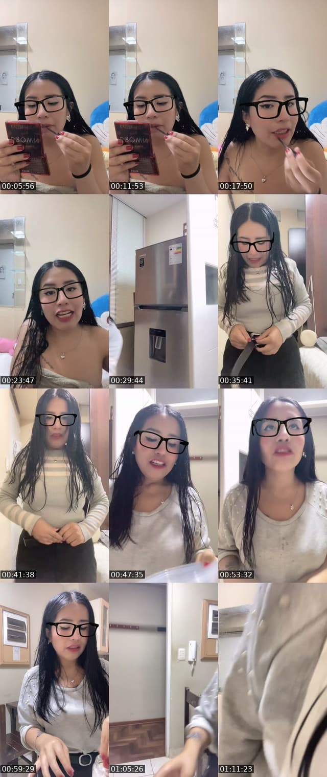 TikTok live: Ducha y GRWM by @dian_meowth
