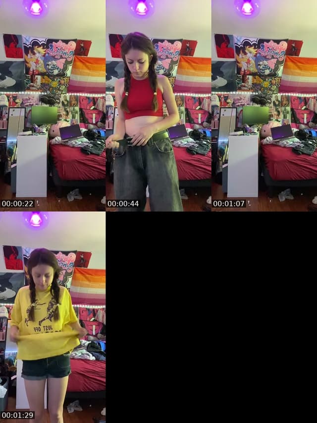 TikTok live: Getting ready!! by @abbeybabyxoxo
