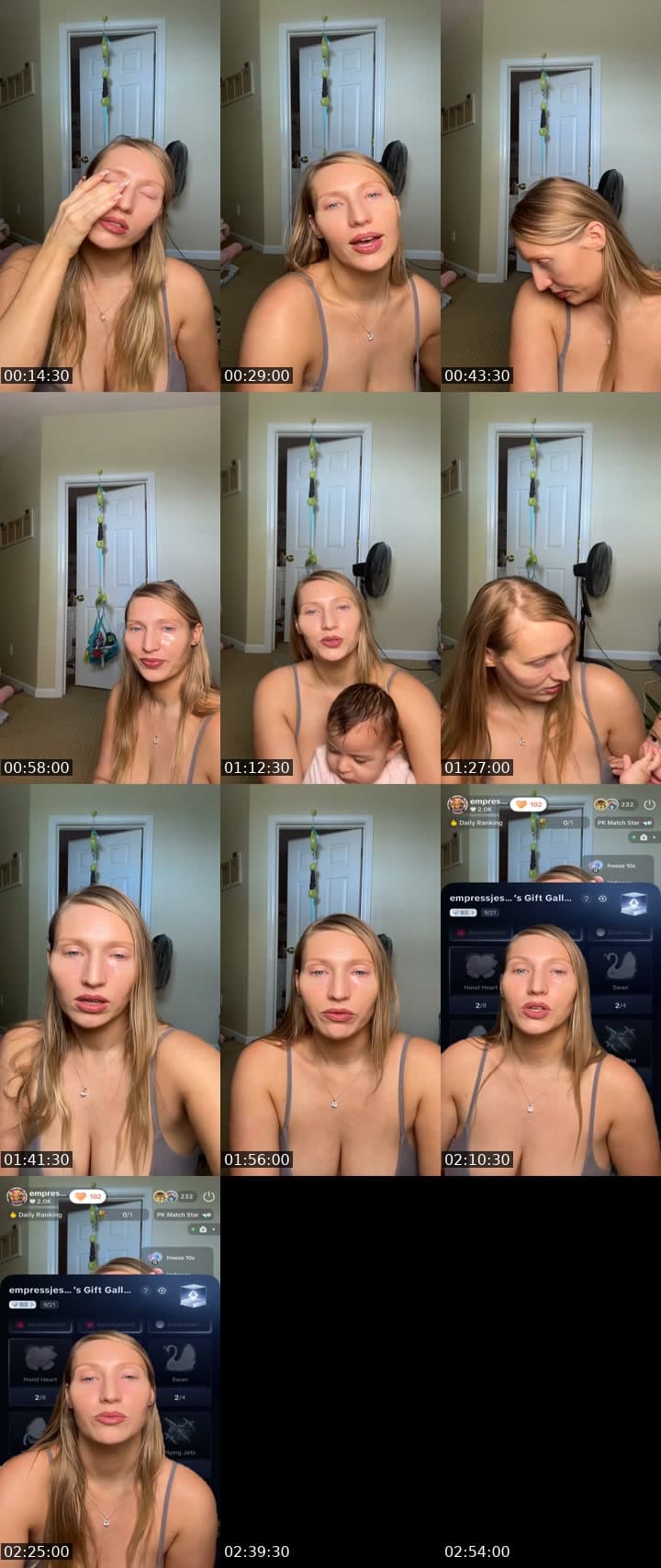 @empressjess555 TikTok live stream