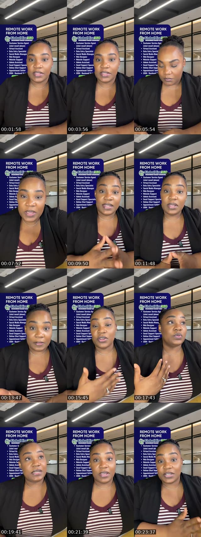 TikTok live: Remote Work from Anywhere by @globalhire360