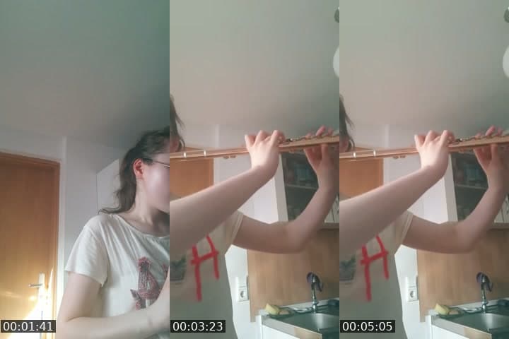 Warmup, etudes, repertoire