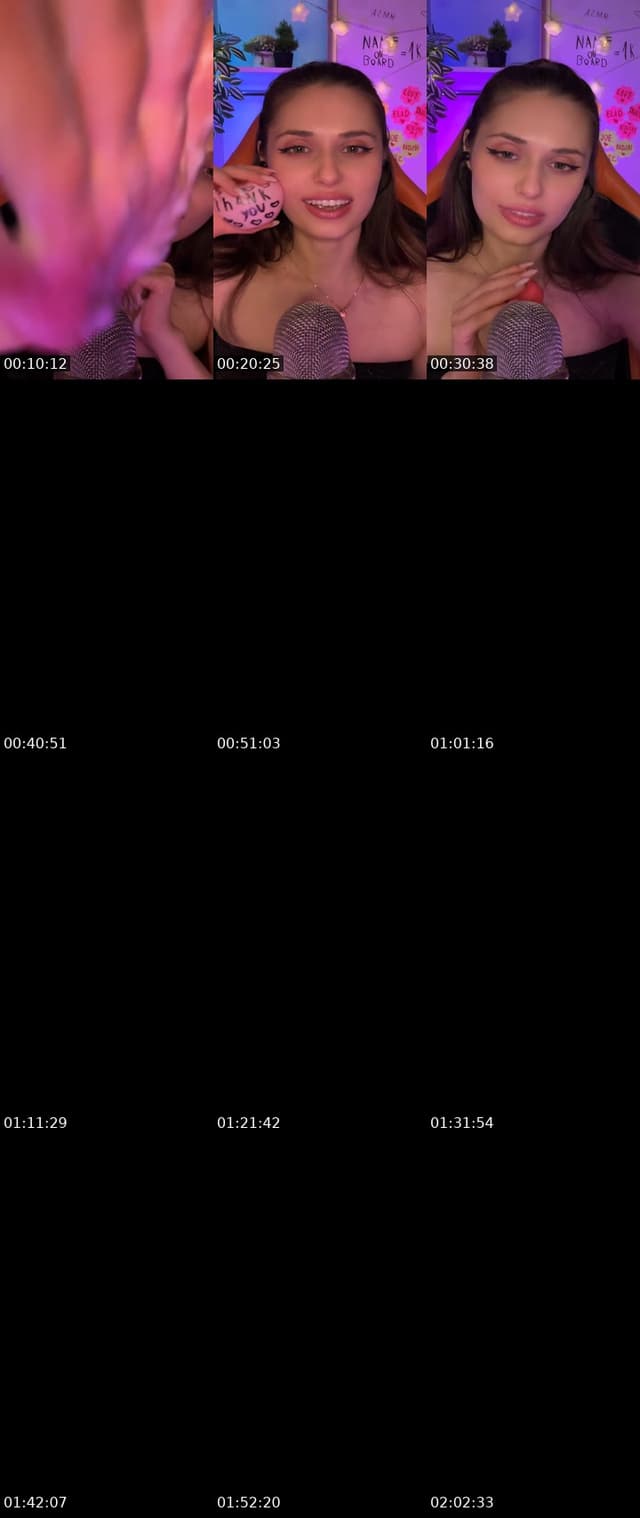 TikTok live: Breathe.listen.stay.ASMR 🤗 by @leyla_asmr5