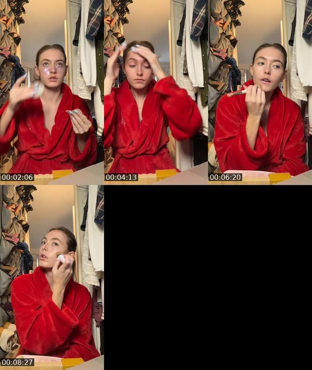 TikTok live: grwm for a baseball game by @chlo_in_nyc